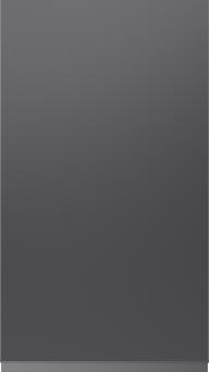 Lacquered door, Variant, TML874A, Graphite grey, satin  (ph41 black handle)