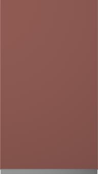Lacquered door, Variant, TML874A, Rusty red, matt  (ph41 black handle)
