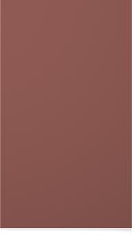 Lacquered door, Variant, TML874A, Rusty red, matt  (ph49 white handle)