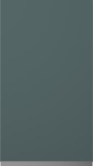 Lacquered door, Variant, TML874A, Stone green, matt  (ph41 black handle)