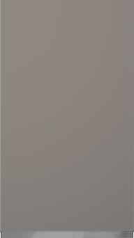 Lacquered door, Variant, TML874A, Fossil grey, matt  (ph50 MetalGrey handle)