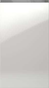 Lacquered door, Variant, TML874Y, White, highgloss  (ph50 MetalGrey handle)
