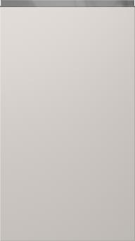 Lacquered door, Variant, TML874Y, Light grey, satin  (ph50 MetalGrey handle)