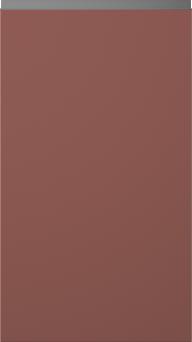 Lacquered door, Variant, TML874Y, Rusty red, matt  (ph41 black handle)