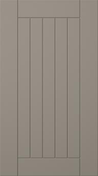 Painted door, Stripe, TMU11, Stone Grey