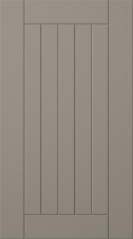 Painted door, Stripe, TMU11, Stone Grey