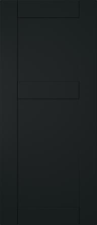 Painted door, Simple, TMU13KPO, Black