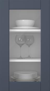 Painted door, Simple, TMU13LA, Ocean (clear glass)