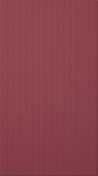 Painted door, Groove, TMU73, Cranberry