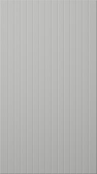 Painted door, Groove, TMU73, Light Grey