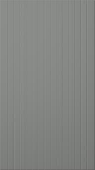 Painted door, Groove, TMU73, Dust Grey