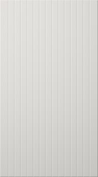 Painted door, Groove, TMU73, Arctic White