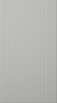 Painted door, Groove, TMU73, Light Grey