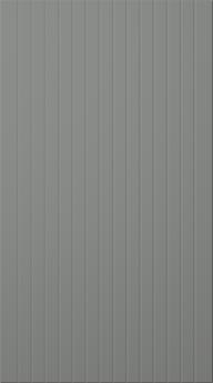 Painted door, Groove, TMU73, Dust Grey