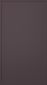 Birch door, Rim, TP12P, Aubergine
