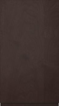 Birch door, M-Living, TP26PSA, Dark brown