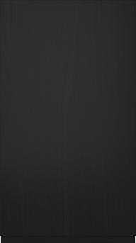 Oak door, M-Living, TP26PSA, Black