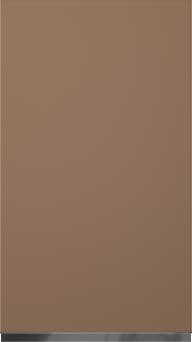 Birch door M-Classic TP43P4A, Chocolate (ph50 MetalGrey handle)