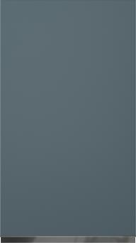 Birch door M-Classic TP43P4A, Teal (ph50 MetalGrey handle)