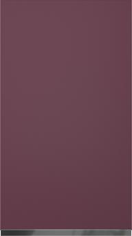 Birch door M-Classic TP43P4A, Plum (ph50 MetalGrey handle)