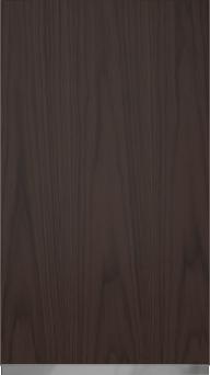 Oak door M-Classic TP43P4A, Chestnut (ph50 MetalGrey handle)