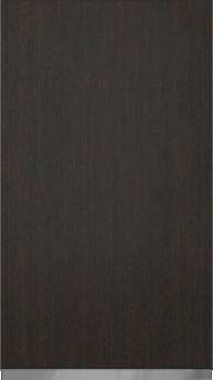 Special veneer door M-Classic TP43P4A, Dark chocolate (ph50 MetalGrey handle)