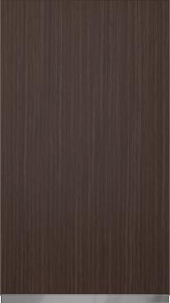Special veneer door OakLook M-Classic TP43P4A, Dark brown (ph50 MetalGrey handle)