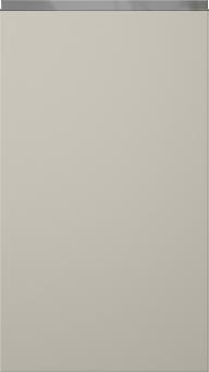 Birch door M-Classic TP43P4Y, Cement (ph50 MetalGrey handle)
