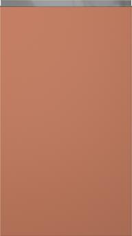 Birch door M-Classic TP43P4Y, Brick (ph50 MetalGrey handle)