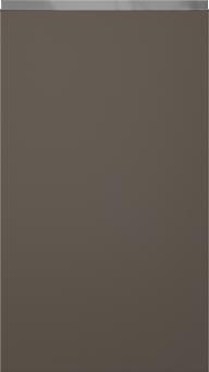 Birch door M-Classic TP43P4Y, Cacao (ph50 MetalGrey handle)