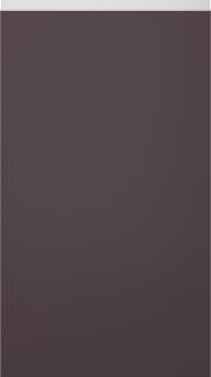 Birch door M-Classic TP43P4Y, Aubergine (ph49 white handle)