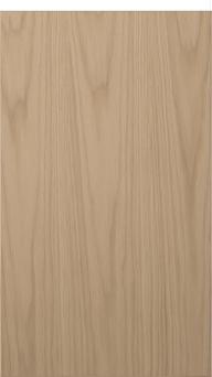 Oak door M-Classic TP43P4Y, Untreated (ph49 white handle)