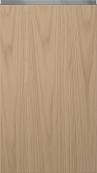 Oak door M-Classic TP43P4Y, Untreated (ph50 MetalGrey handle)