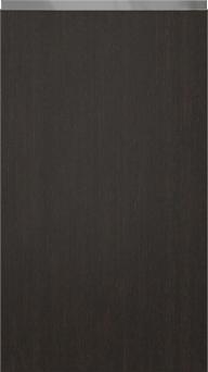 Special veneer door M-Classic TP43P4Y, Dark chocolate (ph50 MetalGrey handle)