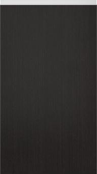 Special veneer door M-Classic TP43P4Y, Black (ph49 white handle)