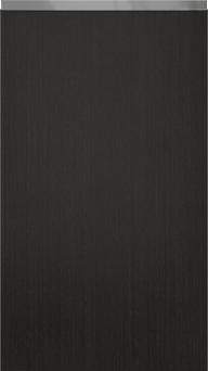 Special veneer door M-Classic TP43P4Y, Black (ph50 MetalGrey handle)