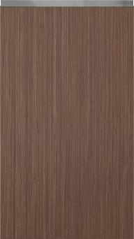 Special veneer door OakLook M-Classic TP43P4Y, Pecan (ph50 MetalGrey handle)