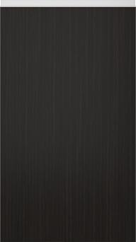 Special veneer door OakLook M-Classic TP43P4Y, Black (ph49 white handle)
