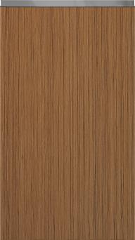 Special veneer door M-Classic TP43P4Y, Oiled Teak burma (ph50 MetalGrey handle)