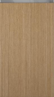 Special veneer door M-Classic TP43P4Y, Oiled Wild Brown (ph50 MetalGrey handle)