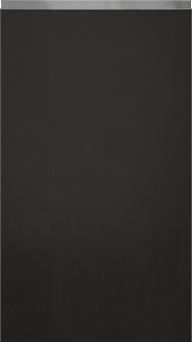 Birch door M-Classic TP43P4Y, Black (ph50 MetalGrey handle)