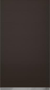 Oak door M-Classic TP43V4A, Dark chocolate (ph50 MetalGrey handle)