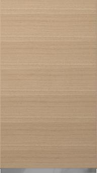 Oak door M-Classic TP43V4A, Untreated (ph50 MetalGrey handle)