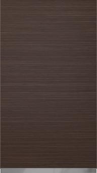 Special veneer door OakLook M-Classic TP43V4A, Dark brown (ph50 MetalGrey handle)
