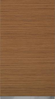 Special veneer door M-Classic TP43V4A, Oiled Teak burma (ph50 MetalGrey handle)