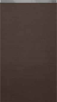 Special veneer door M-Classic TP43V4Y, Dark brown (ph50 MetalGrey handle)