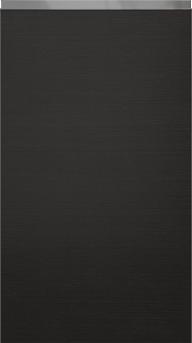 Special veneer door M-Classic TP43V4Y, Black (ph50 MetalGrey handle)