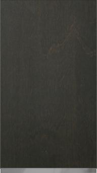 Birch door Classic TP47P4A, Dark chocolate (ph50 MetalGrey handle)