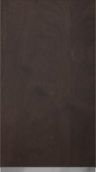 Birch door Classic TP47P4A, Chestnut (ph50 MetalGrey handle)