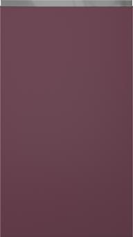 Birch door Classic TP47P4A, Plum (ph50 MetalGrey handle)